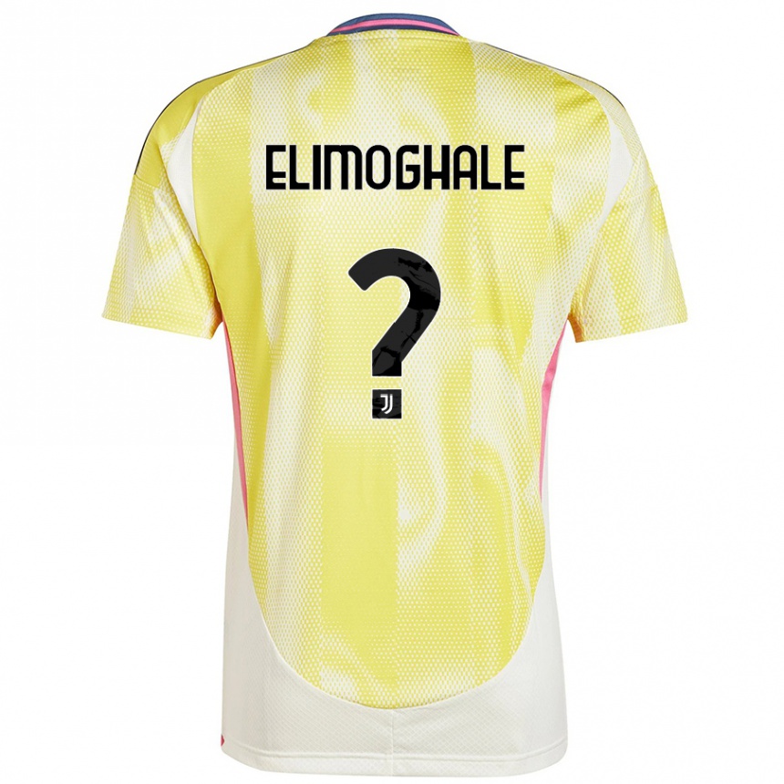 Mujer Fútbol Camiseta Destiny Elimoghale #0 Amarillo Solar 2ª Equipación 2024/25 México