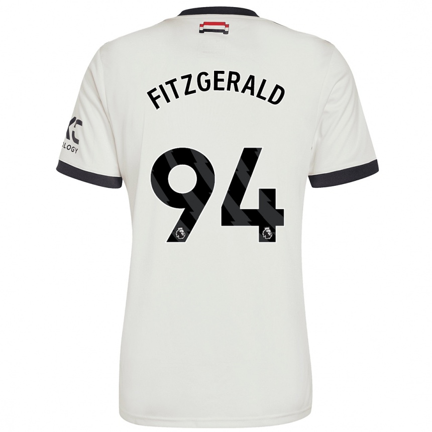 Mujer Fútbol Camiseta Jayce Fitzgerald #94 Blanquecino Equipación Tercera 2024/25 México