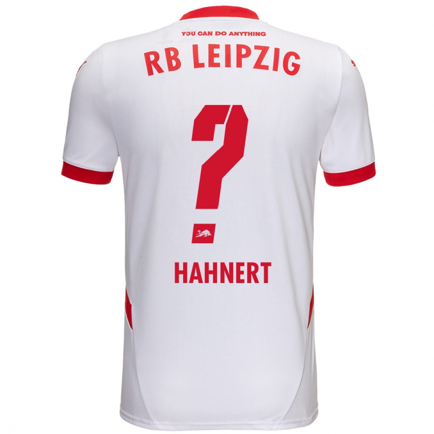 Niño Fútbol Camiseta Ole Hähnert #0 Blanco Rojo 1ª Equipación 2024/25 México