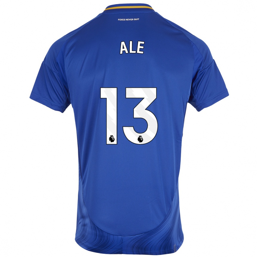 Niño Fútbol Camiseta Asmita Ale #13 Azul Blanco 1ª Equipación 2024/25 México