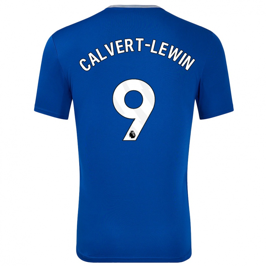 Niño Fútbol Camiseta Dominic Calvert-Lewin #9 Azul Con 1ª Equipación 2024/25 México