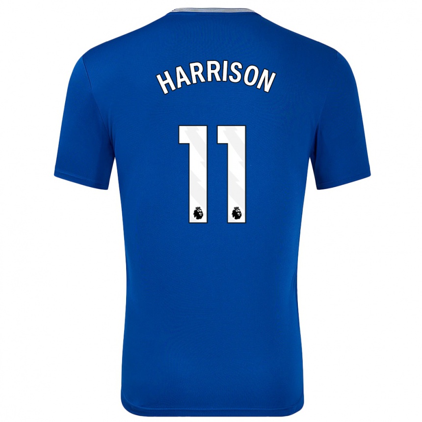 Niño Fútbol Camiseta Jack Harrison #11 Azul Con 1ª Equipación 2024/25 México