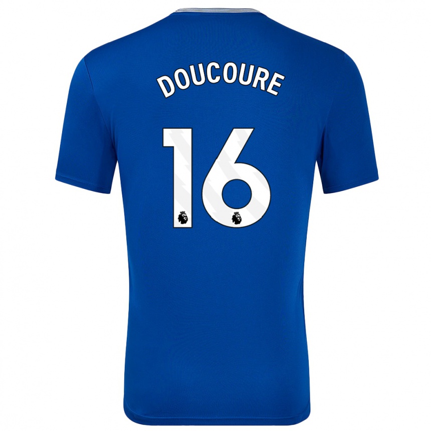 Niño Fútbol Camiseta Abdoulaye Doucouré #16 Azul Con 1ª Equipación 2024/25 México