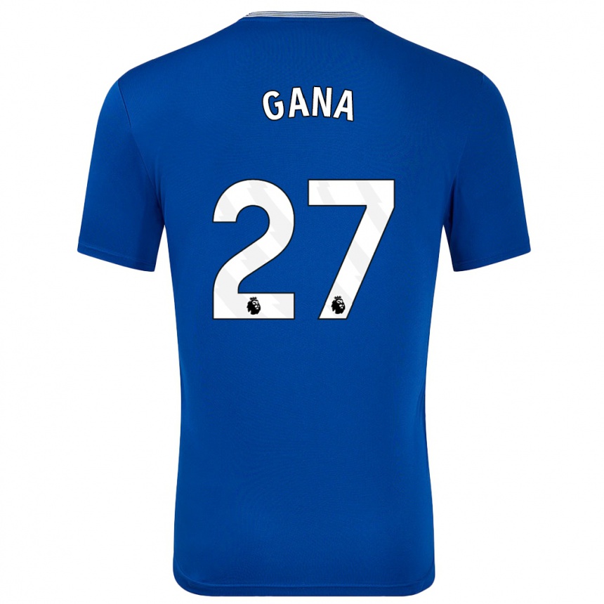 Niño Fútbol Camiseta Idrissa Gueye #27 Azul Con 1ª Equipación 2024/25 México