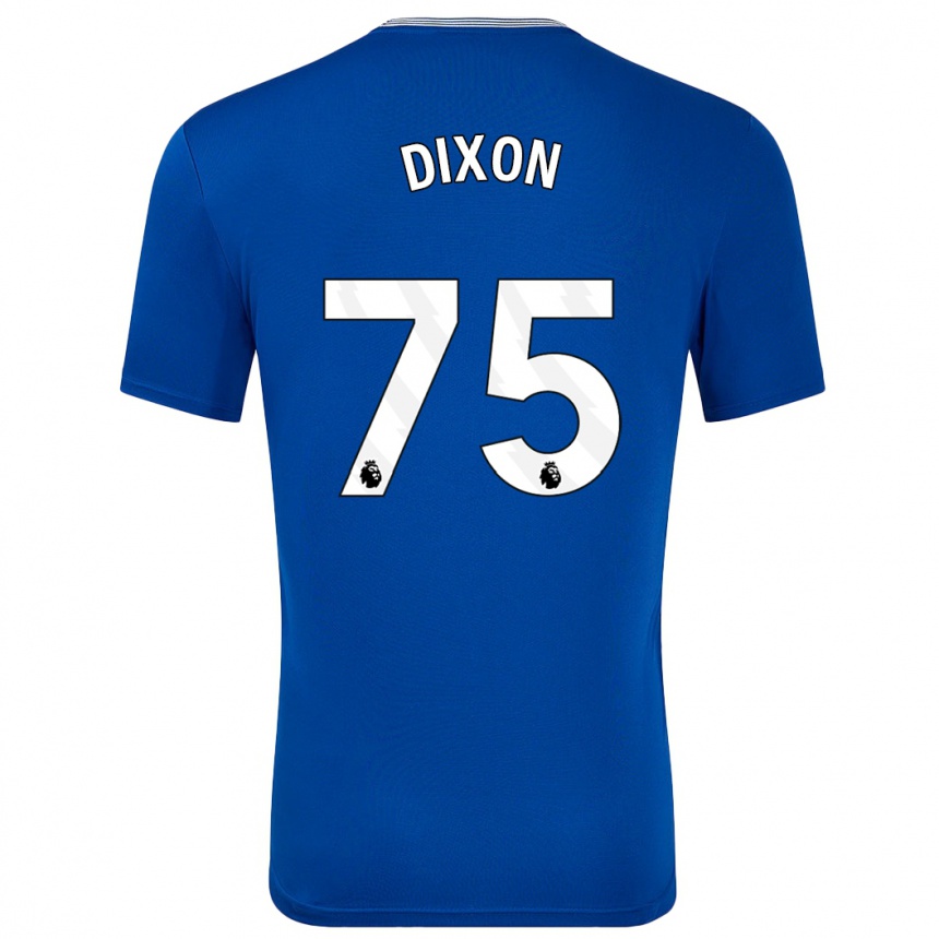 Niño Fútbol Camiseta Roman Dixon #75 Azul Con 1ª Equipación 2024/25 México