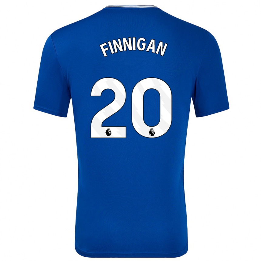 Niño Fútbol Camiseta Megan Finnigan #20 Azul Con 1ª Equipación 2024/25 México