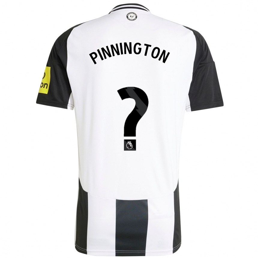 Niño Fútbol Camiseta Sam Pinnington #0 Blanco Negro 1ª Equipación 2024/25 México