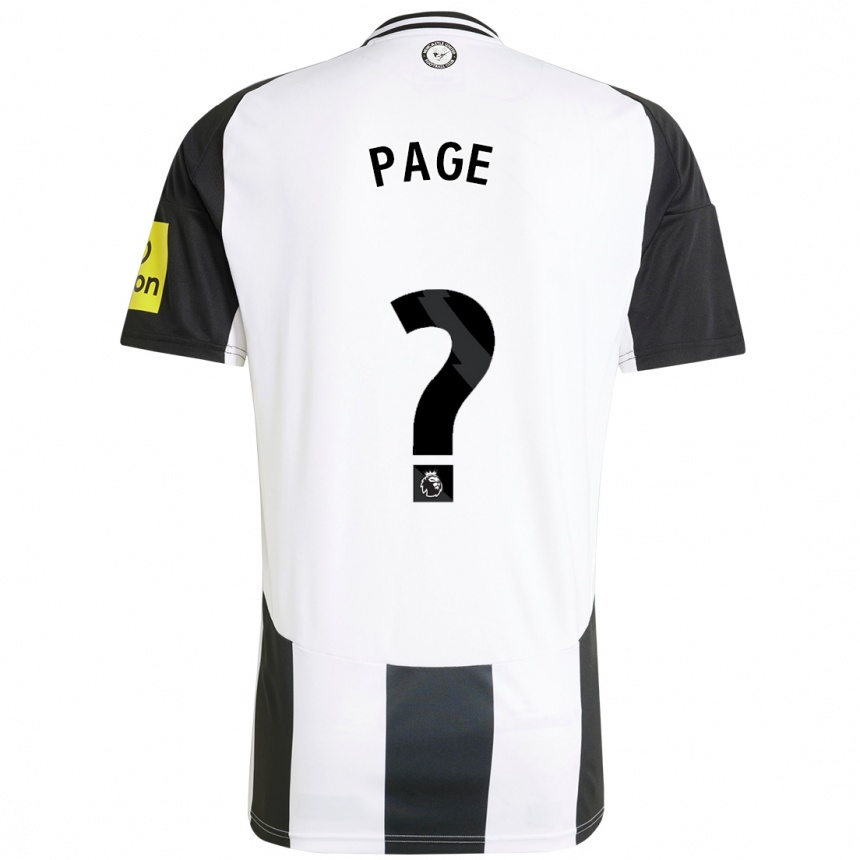 Niño Fútbol Camiseta Eden Page #0 Blanco Negro 1ª Equipación 2024/25 México