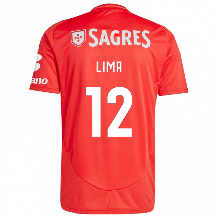 Niño Fútbol Camiseta Thaís Lima #12 Rojo Blanco 1ª Equipación 2024/25 México