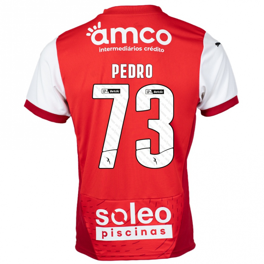 Niño Fútbol Camiseta Zé Pedro #73 Rojo Blanco 1ª Equipación 2024/25 México