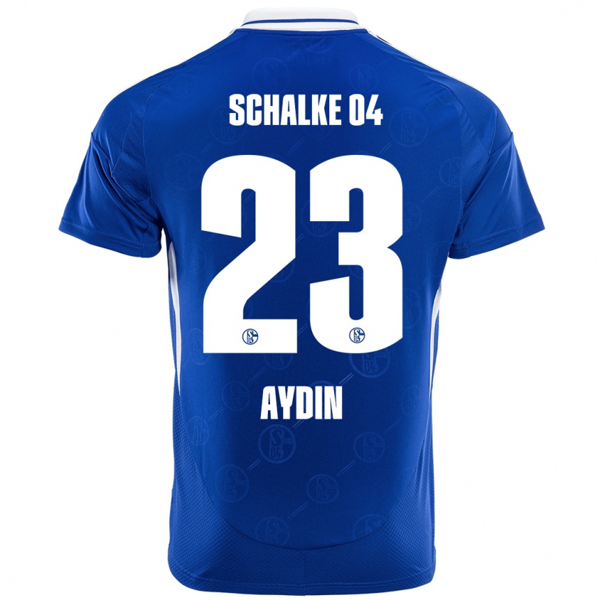 Niño Fútbol Camiseta Mehmet Aydın #23 Azul Real 1ª Equipación 2024/25 México