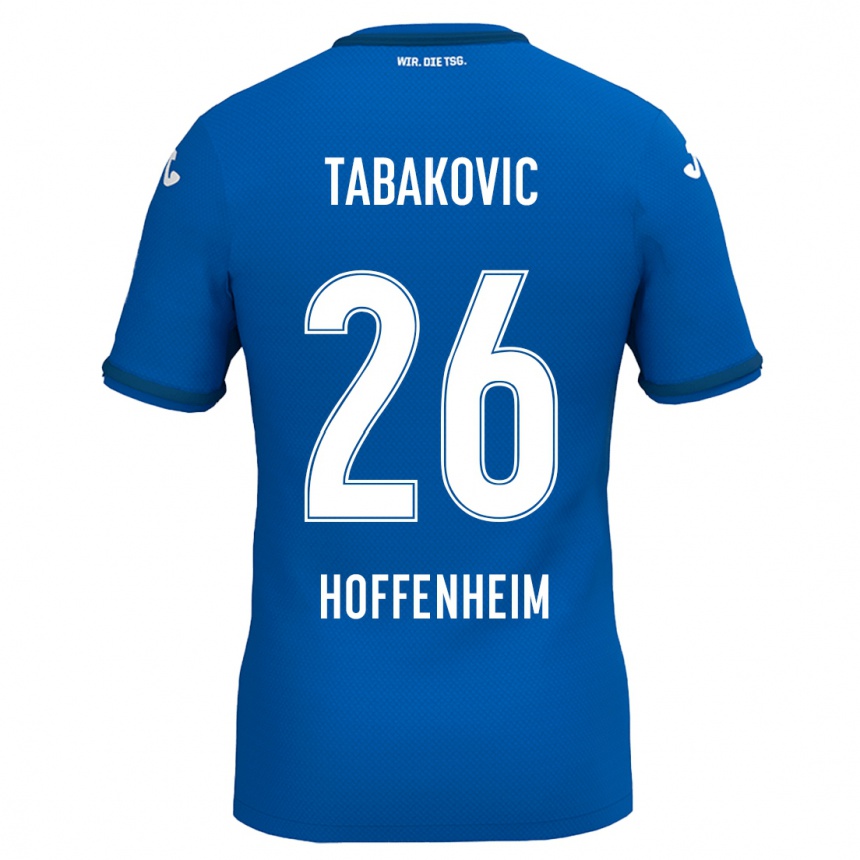 Niño Fútbol Camiseta Haris Tabakovic #26 Azul Real 1ª Equipación 2024/25 México