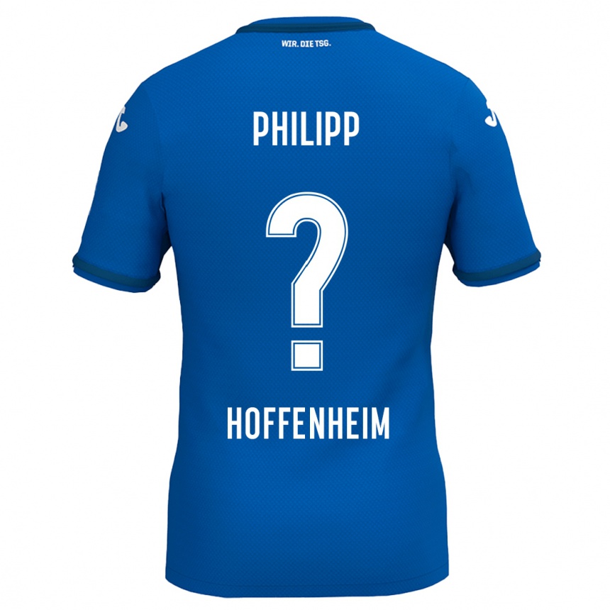 Niño Fútbol Camiseta Tim Philipp #0 Azul Real 1ª Equipación 2024/25 México