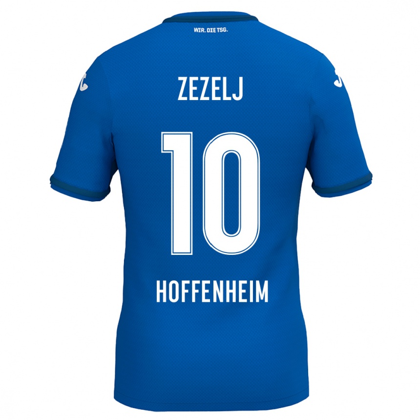 Niño Fútbol Camiseta Neno Zezelj #10 Azul Real 1ª Equipación 2024/25 México