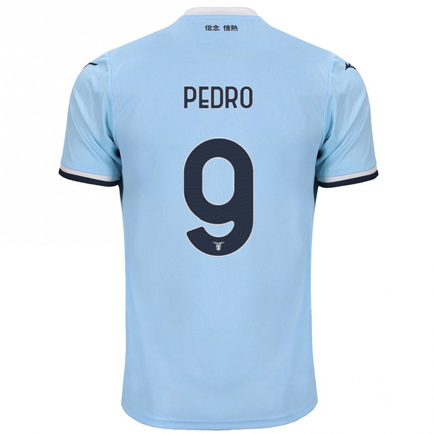 Niño Fútbol Camiseta Pedro #9 Azul 1ª Equipación 2024/25 México