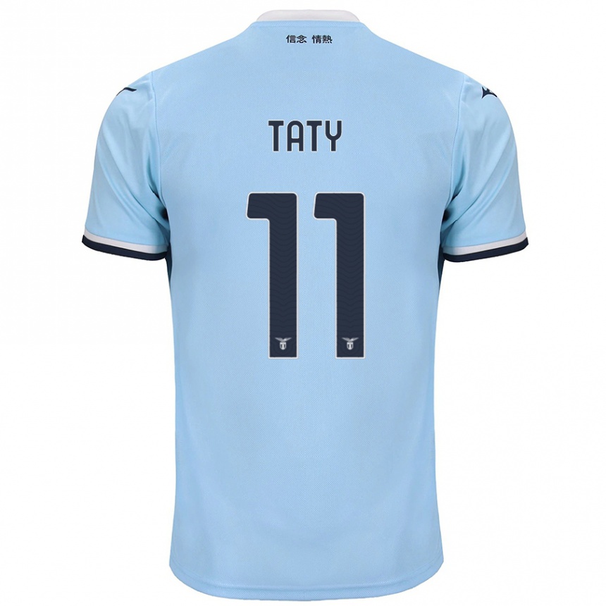 Niño Fútbol Camiseta Taty Castellanos #11 Azul 1ª Equipación 2024/25 México