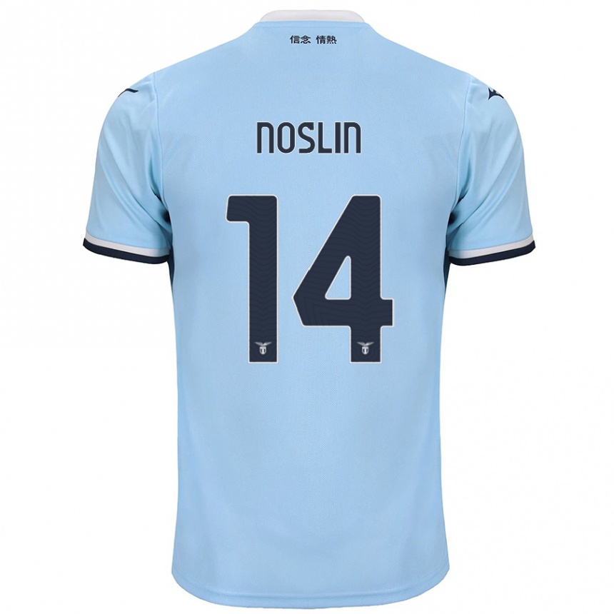 Niño Fútbol Camiseta Tijjani Noslin #14 Azul 1ª Equipación 2024/25 México