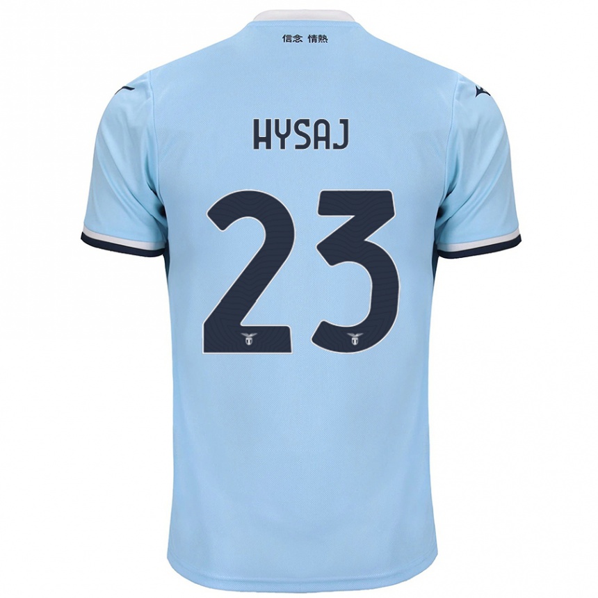 Niño Fútbol Camiseta Elseid Hysaj #23 Azul 1ª Equipación 2024/25 México