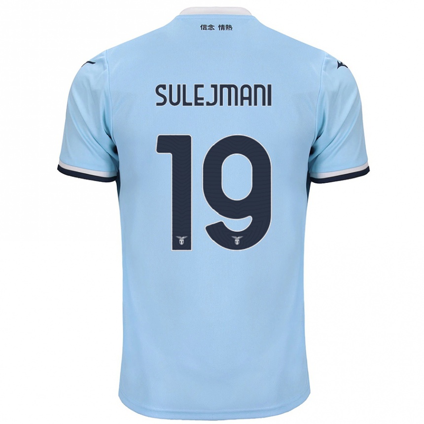 Niño Fútbol Camiseta Flavio Sulejmani #19 Azul 1ª Equipación 2024/25 México