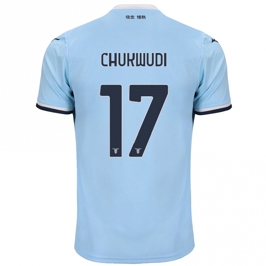 Niño Fútbol Camiseta Ogonna Franca Chukwudi #17 Azul 1ª Equipación 2024/25 México