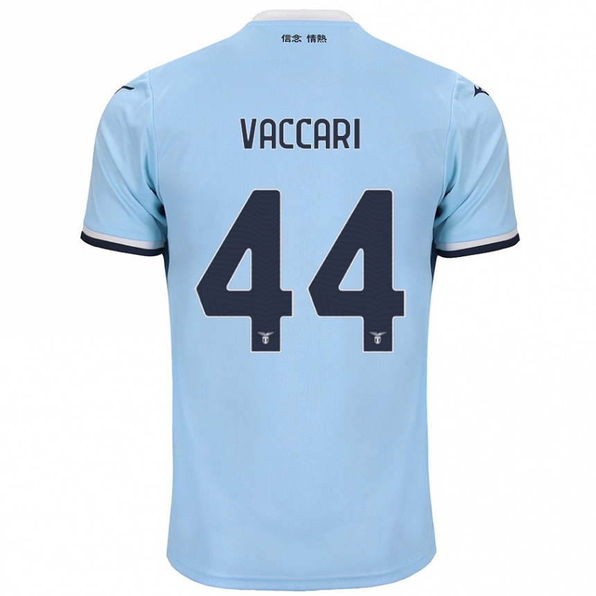 Niño Fútbol Camiseta Flavia Vaccari #44 Azul 1ª Equipación 2024/25 México