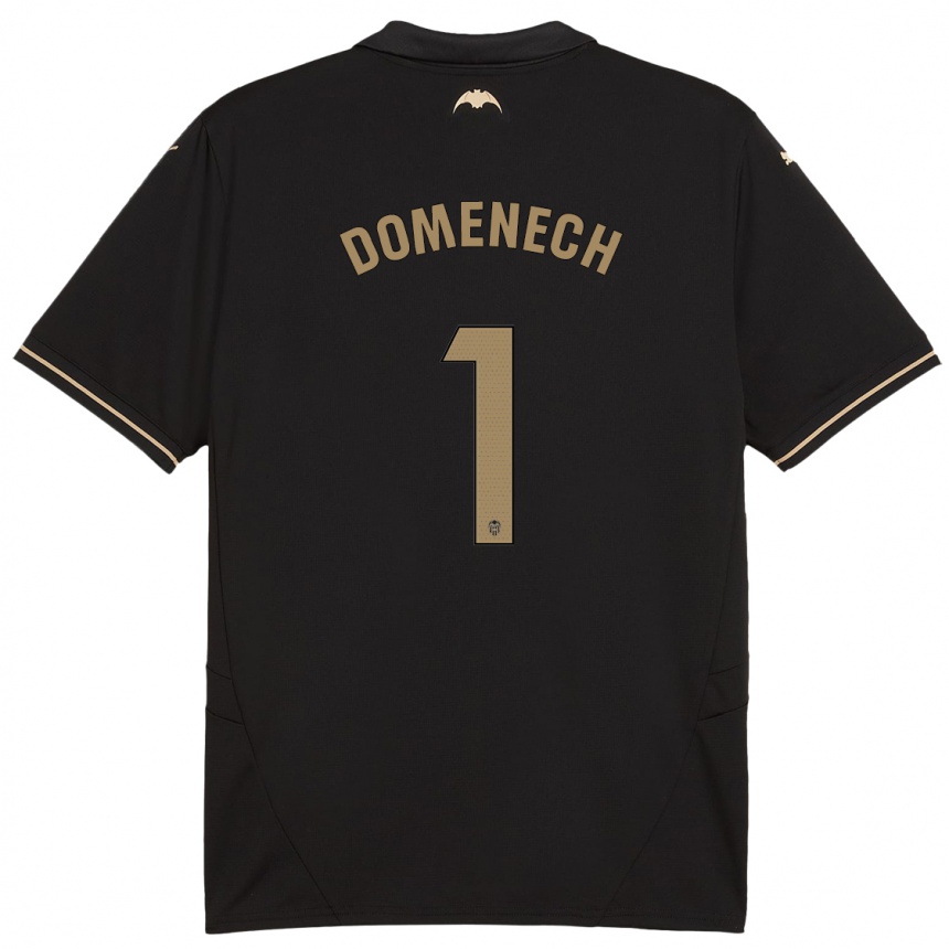 Niño Fútbol Camiseta Jaume Doménech #1 Negro 2ª Equipación 2024/25 México