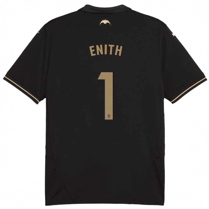 Niño Fútbol Camiseta Enith #1 Negro 2ª Equipación 2024/25 México