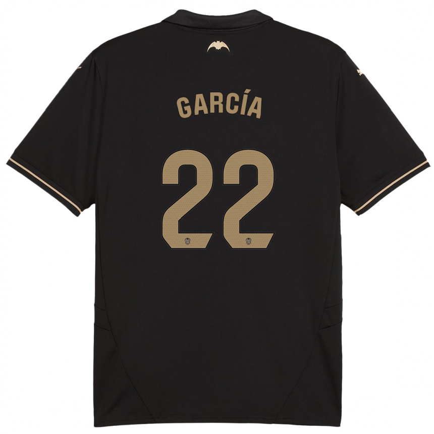 Niño Fútbol Camiseta Azael García #22 Negro 2ª Equipación 2024/25 México