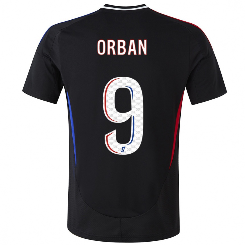 Niño Fútbol Camiseta Gift Orban #9 Negro 2ª Equipación 2024/25 México