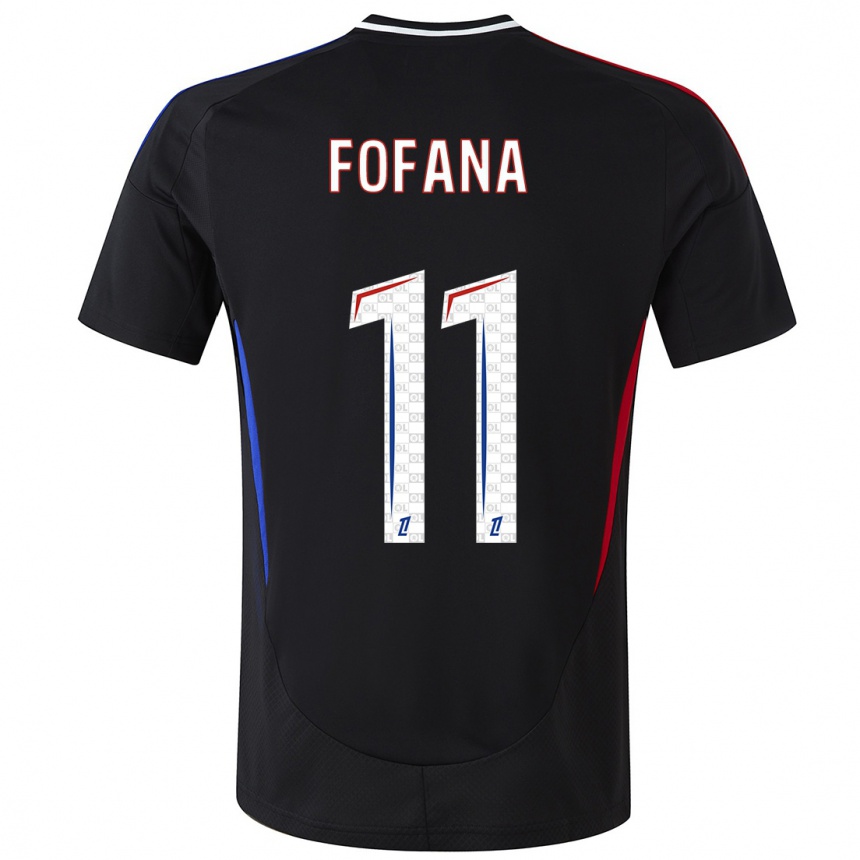 Niño Fútbol Camiseta Malick Fofana #11 Negro 2ª Equipación 2024/25 México