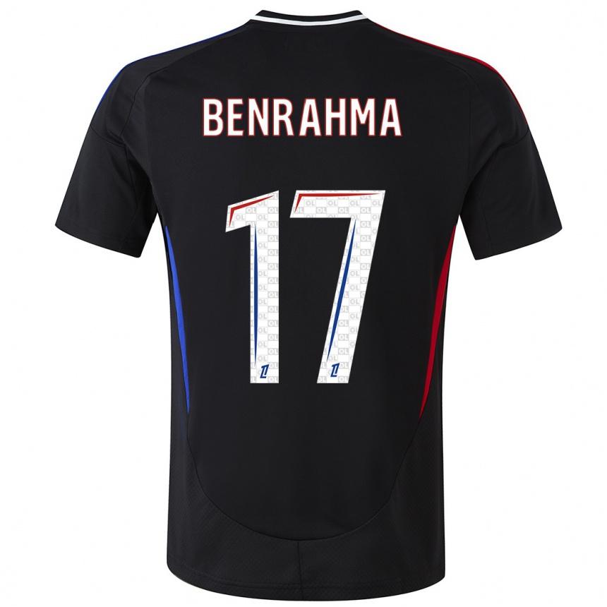 Niño Fútbol Camiseta Saïd Benrahma #17 Negro 2ª Equipación 2024/25 México