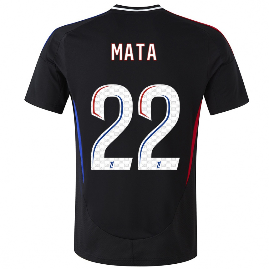 Niño Fútbol Camiseta Clinton Mata #22 Negro 2ª Equipación 2024/25 México