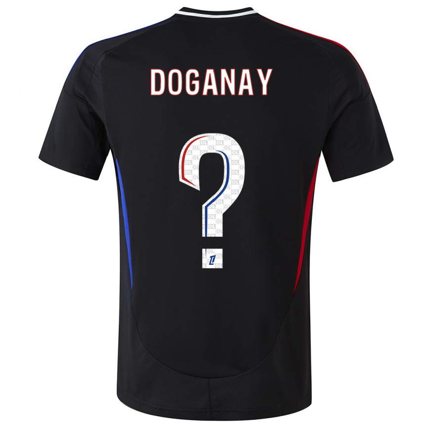 Niño Fútbol Camiseta Kenan Doganay #0 Negro 2ª Equipación 2024/25 México