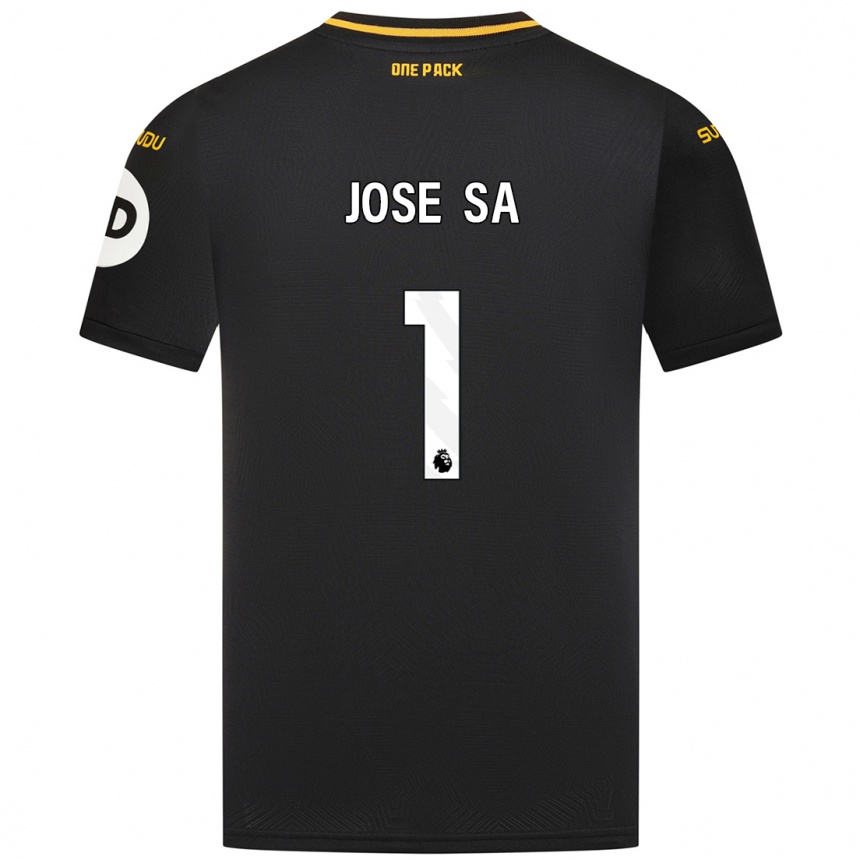 Niño Fútbol Camiseta José Sá #1 Negro 2ª Equipación 2024/25 México