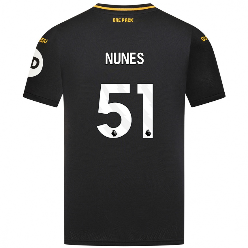 Niño Fútbol Camiseta Grazi Nunes #51 Negro 2ª Equipación 2024/25 México