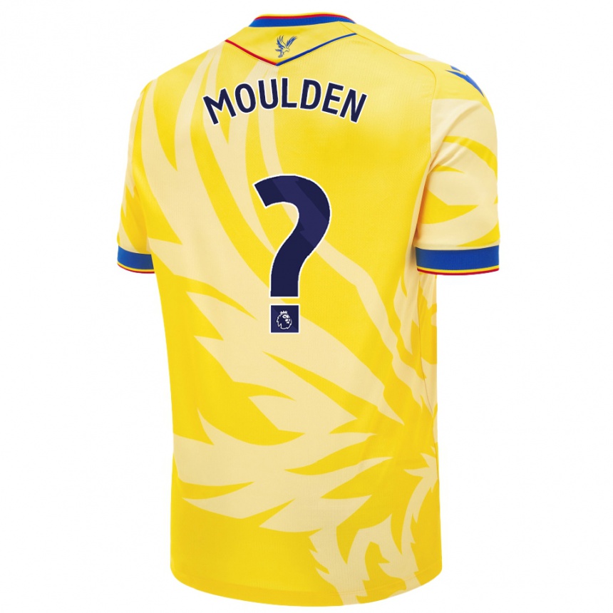 Niño Fútbol Camiseta Louie Moulden #0 Amarillo 2ª Equipación 2024/25 México