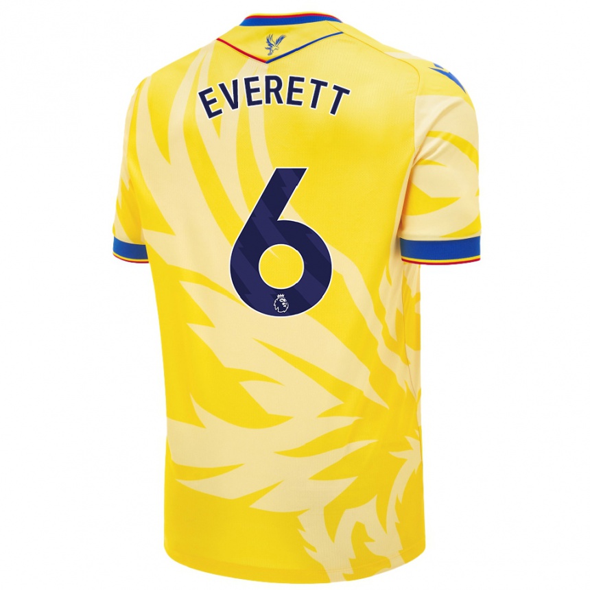 Niño Fútbol Camiseta Aimee Everett #6 Amarillo 2ª Equipación 2024/25 México