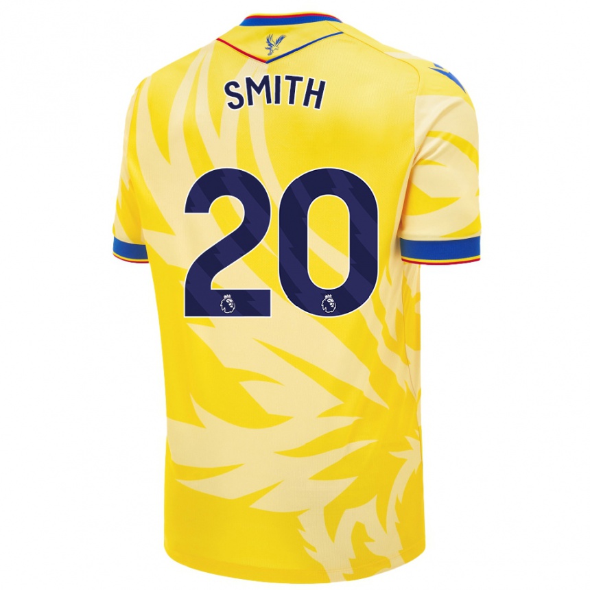 Niño Fútbol Camiseta Hope Smith #20 Amarillo 2ª Equipación 2024/25 México