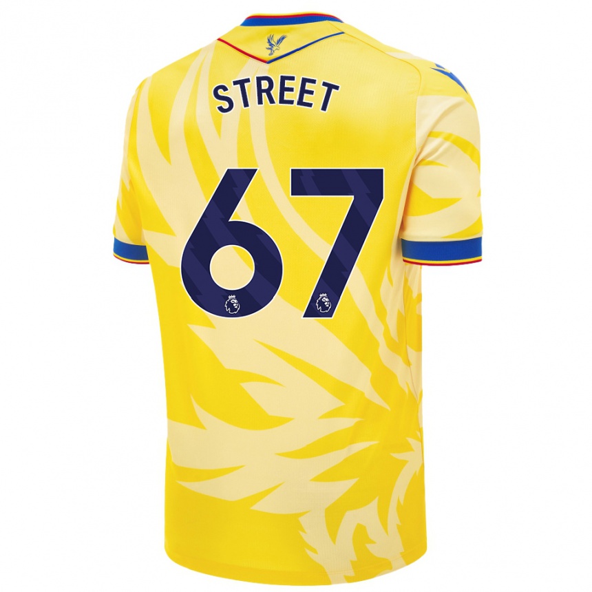 Niño Fútbol Camiseta Rob Street #67 Amarillo 2ª Equipación 2024/25 México