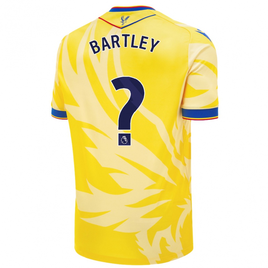 Niño Fútbol Camiseta Ryan Bartley #0 Amarillo 2ª Equipación 2024/25 México