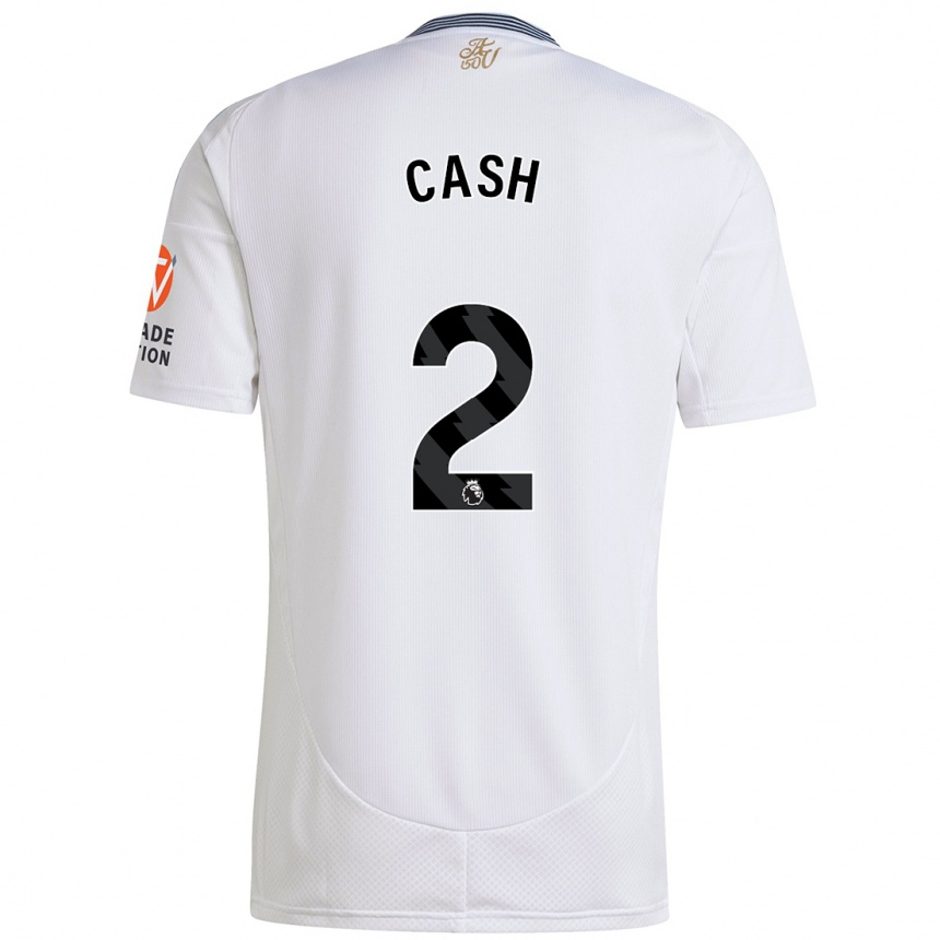 Niño Fútbol Camiseta Matty Cash #2 Blanco 2ª Equipación 2024/25 México