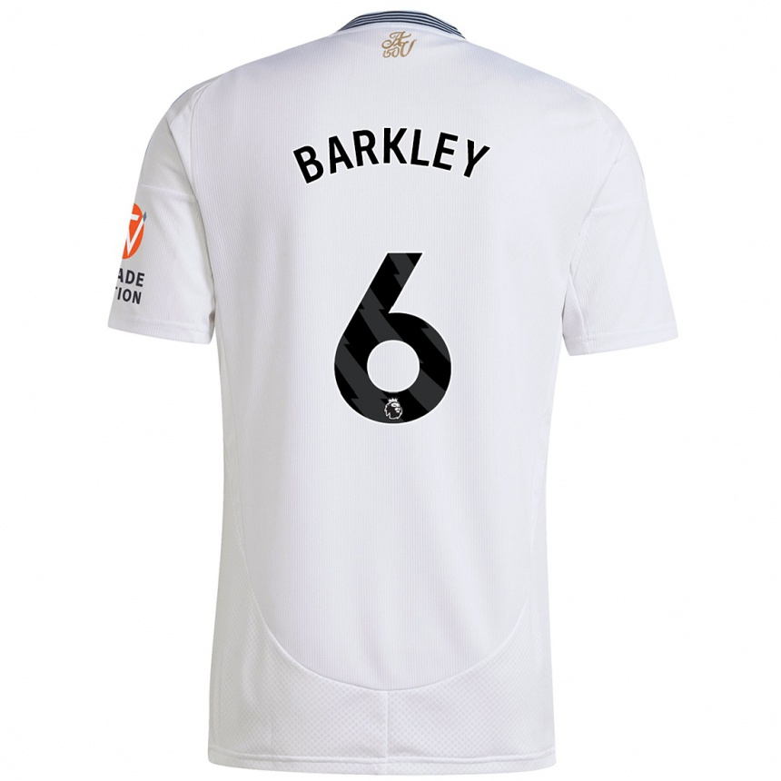 Niño Fútbol Camiseta Ross Barkley #6 Blanco 2ª Equipación 2024/25 México