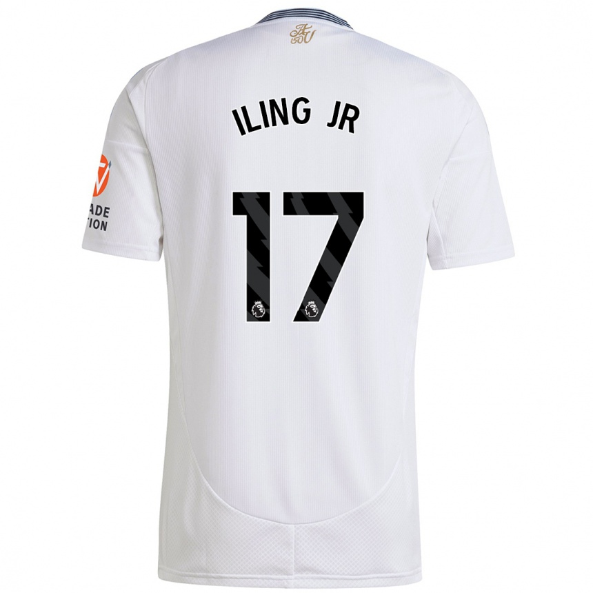 Niño Fútbol Camiseta Samuel Iling-Junior #17 Blanco 2ª Equipación 2024/25 México