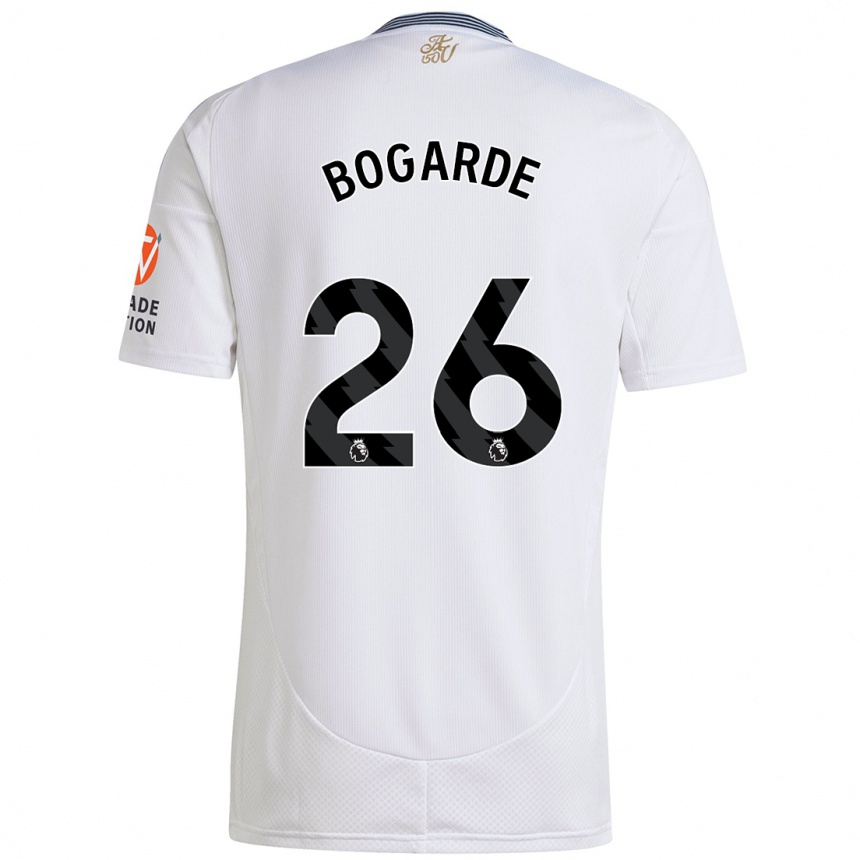 Niño Fútbol Camiseta Lamare Bogarde #26 Blanco 2ª Equipación 2024/25 México