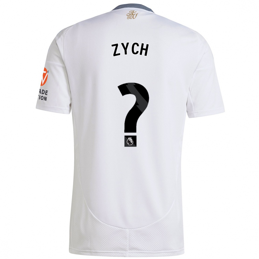 Niño Fútbol Camiseta Oliwier Zych #0 Blanco 2ª Equipación 2024/25 México