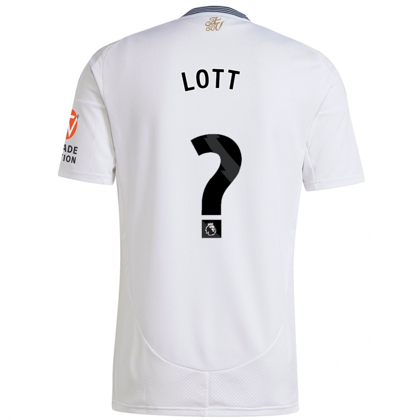 Niño Fútbol Camiseta Max Lott #0 Blanco 2ª Equipación 2024/25 México