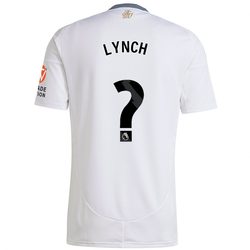 Niño Fútbol Camiseta Luka Lynch #0 Blanco 2ª Equipación 2024/25 México