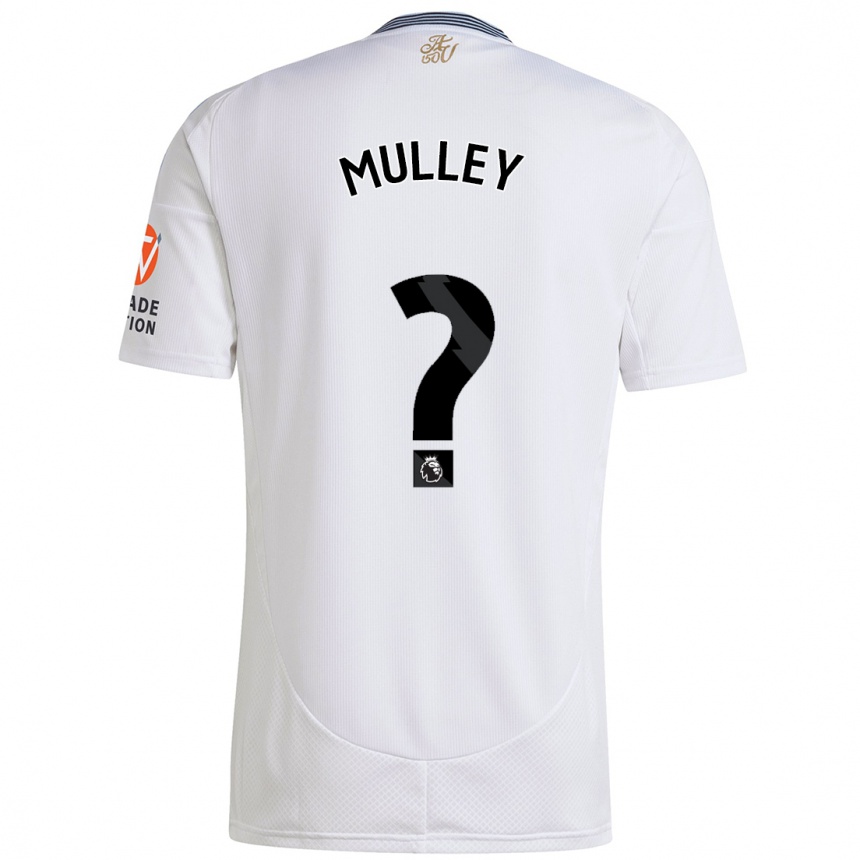 Niño Fútbol Camiseta Trai-Varn Mulley #0 Blanco 2ª Equipación 2024/25 México