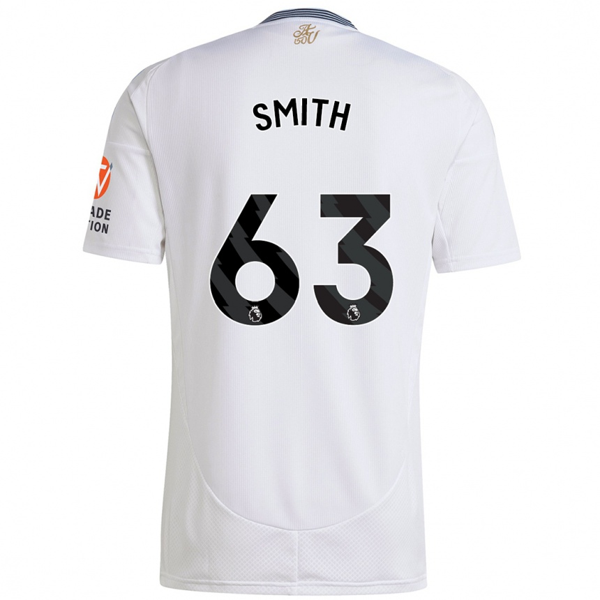 Niño Fútbol Camiseta Kerr Smith #63 Blanco 2ª Equipación 2024/25 México