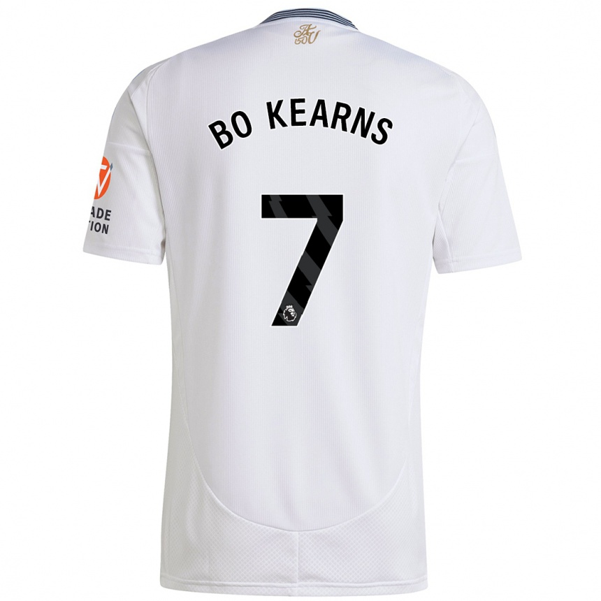 Niño Fútbol Camiseta Missy Bo Kearns #7 Blanco 2ª Equipación 2024/25 México